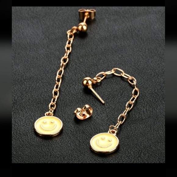 Claire's Girls Teen Gold Stud And Pendant Earrings Set, with Other Gemstone, 8-P - Picture 6 of 6